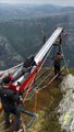 Human Cannonball Catapulted Over the Fjords