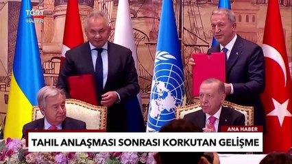 Rahat Durmuyorlar! Tahıl Koridoru Anlaşması Sonrası Korkutan Gelişme - TGRT Ana Haber