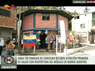 Módulo de Barrio Adentro Simón Bolívar en Caricuao atiende más de 700 familias
