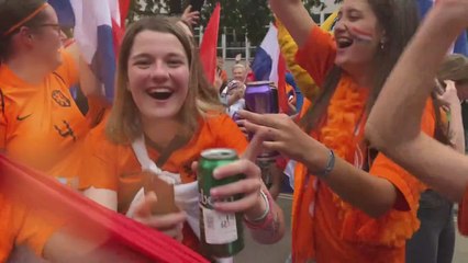 Dutch Fans take over Rotherham!
