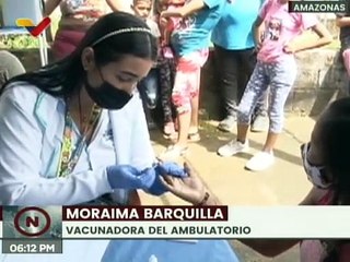 Amazonas |  Ambulatorio "Periférico Sur" continúa jornada de inmunización para niños y adultos