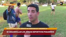 Se desarrollan los Juegos Deportivos Posadeños