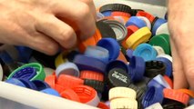 Buddy Benches made from recycled plastic bottle caps helping boost friendships in Canberra schools