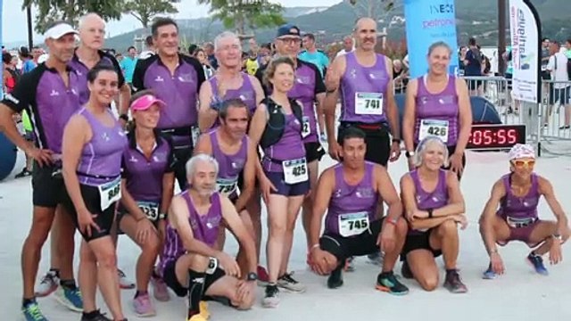 Les coureurs de la Ronde des ponts bleus ont fait face à une forte chaleur
