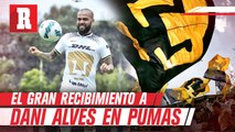 Pumas: Dani Alves fue presentado oficialmente como jugador universitario