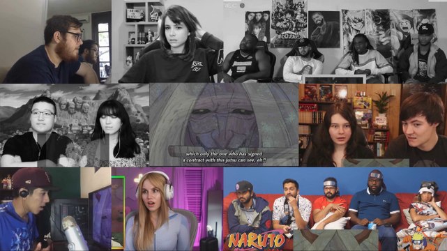 Forbidden Secret Technique: Reaper Death Seal Reaction Mashup Naruto 72