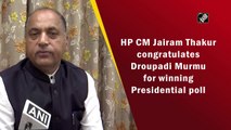 Himachal Pradesh CM Jairam Thakur congratulates Droupadi Murmu for winning Presidential poll
