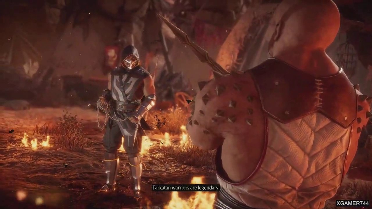 Mortal Kombat 11 - Scorpion Vs. Baraka (VERY HARD)