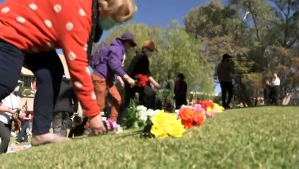 Woman and baby remembered at vigil in Alice Springs