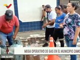 Aragua | Más de 20 mil familias reciben el mega operativo de gas comunal en el Mcpio. Zamora