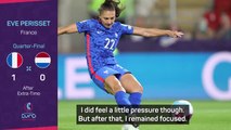 Perisset explains surprise spot kick role as France beat Netherlands