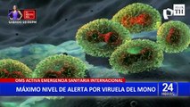 La OMS declara la viruela del mono una emergencia de salud internacional