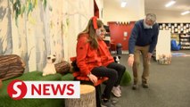 Buddy Benches made from recycled plastic bottle caps helping boost friendships in Canberra schools