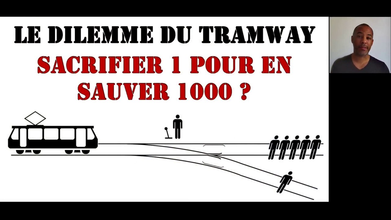 Le dilemme du tramway : Sacrifier 1 pour en sauver 1000