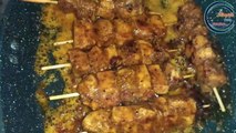 Chicken Seekh Kabab !! CHICKEN TIKKA KEBAB RECIPE IN FRYPAN !! চুলায় তৈরি চিকেন শিক কাবাব !!