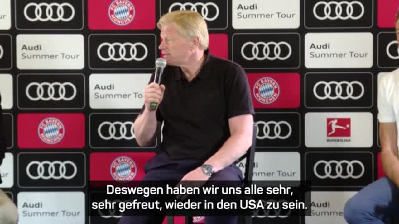 Kahn zu USA-Tour: 'Etwas besonderes'