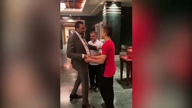 Irkçı söylemlere Kimim ben? Ben bir insanım! diyerek isyan eden Suriyeli genç Cumhurbaşkanlığı Külliyesi'nde ağırlandı