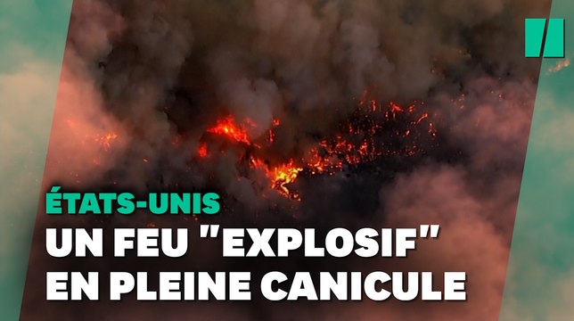 En pleine canicule aux États-Unis, un feu explosif se propage près du parc du Yosémite