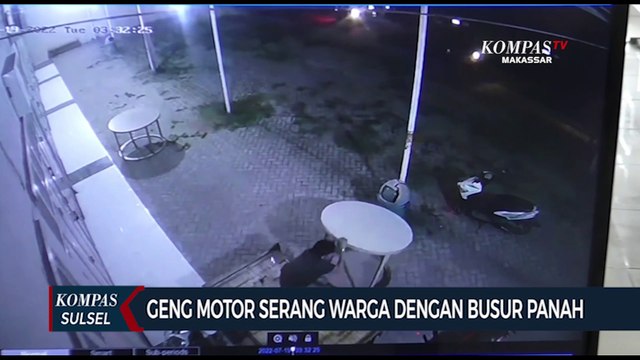 Geng Motor Di Takalar Serang Warga Dengan Busur Panah