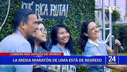 ¡Todo va quedando listo! La media maratón de Lima está de regreso este domingo 24 de julio