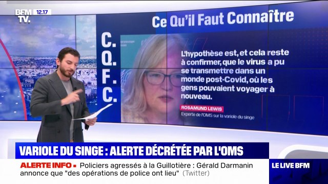 Variole du singe: alerte décrétée par l'Organisation mondiale de la santé