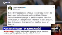 Policiers agressés à Lyon: Darmanin annonce qu'un 