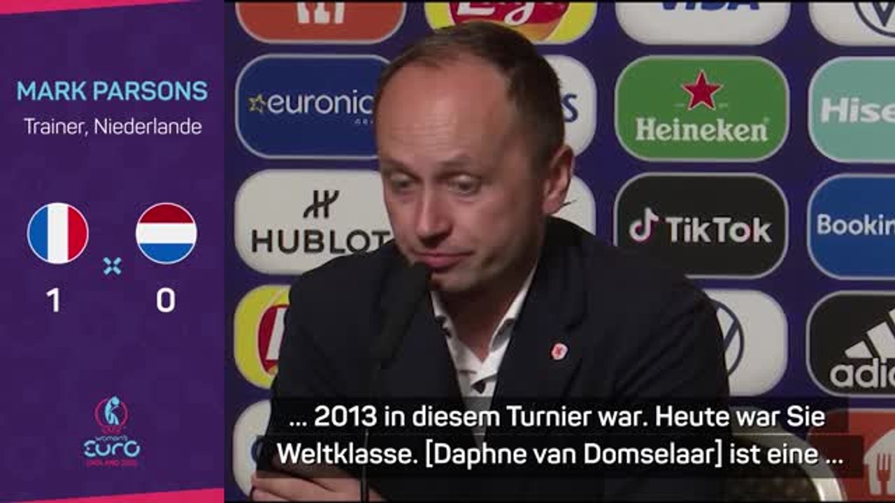 Parsons lobt 'Keeperin des Turniers'