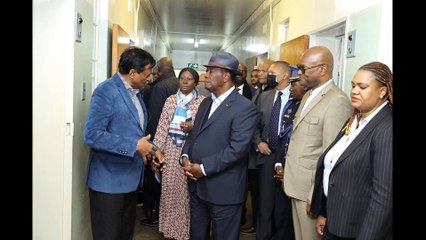 Photoreportage : En visite à Robben Island, Alassane Ouattara a salué la mémoire de Nelson Mandela