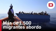 Más de 1.500 migrantes llegan en las últimas horas a las costas italianas