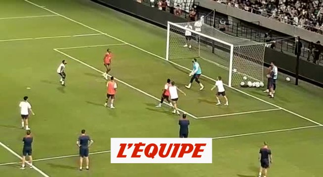 Une séance d'entraînement qui régale le public japonais - Foot - PSG