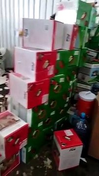 تجارة عسير تضبط مستودعًا مخالفًا لتصنيع وإعادة تدوير المراتبالفيديو (13)