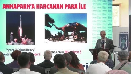 Mansur Yavaş: "Gördüğünüz Roket 500 Milyon Dolara Uzaya Fırlatılıyor. Biz Bu Dinozorları Nereye Fırlatacağız Bilmiyorum"