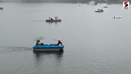 વરસાદી માહોલ વચ્ચે માઉન્ટ આબુનો આહલાદ્દક નજારો, સહેલાણીઓ ઉમટ્યા