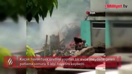 Hindistan'da havaifişek faciası