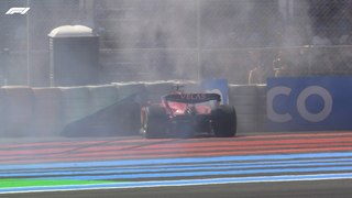 Ferrari | Leclerc, il team radio in Francia dopo l'incidente: l'urlo NOOOO
