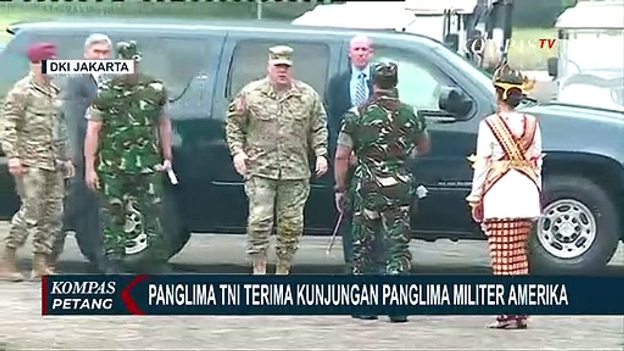 Panglima TNI Jenderal Andika Perkasa Sambut Kunjungan Panglima Militer Amerika Setelah 14 Tahun!