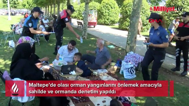 Maltepe’de polis denetimi! Hepsi tek tek uyarıldı