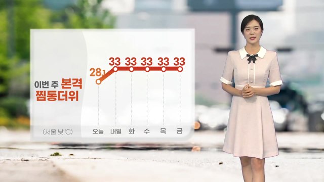 [날씨] 올여름 장마 끝...이번 주 본격 '찜통더위' / YTN