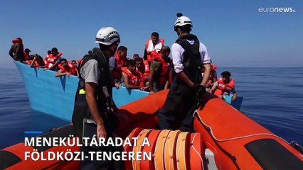 Menekültáradat a Földközi-tengeren