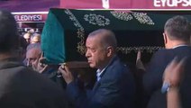Usta yazar Rasim Özdenören, Cumhurbaşkanı Erdoğan'ın katıldığı törenle son yolculuğuna uğurlandı