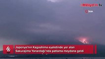 Japonya’da Sakurajima Yanardağı’nda patlama