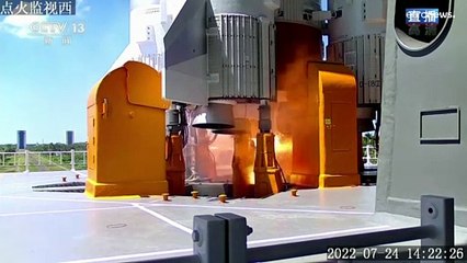 China lanza con éxito un módulo de laboratorio para su estación espacial