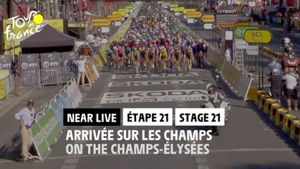 Arrivée sur les champs / On the Champs-Elysées  - Étape 21 / Stage 21 - #TDF2022