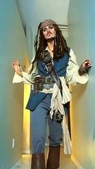 My Captain Jack Sparrow Cosplay _☠️ #johnnydepp