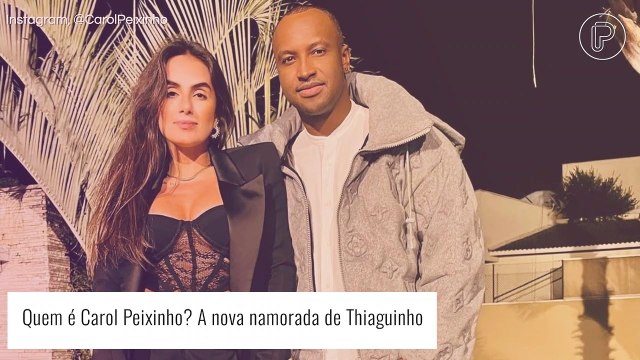 Veja fotos românticas de Carol Peixinho com o namorado, o cantor Thiaguinho!
