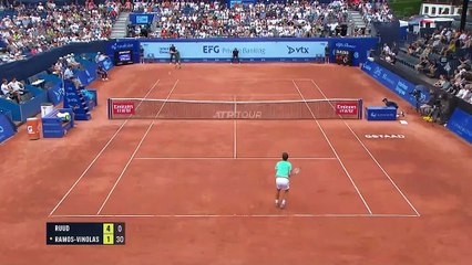 Gstaad - Ruud surclasse Ramos et file en finale