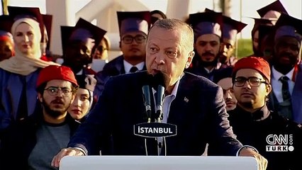 Скачать видео: İbn Haldun Üniversitesi Mezuniyeti... Cumhurbaşkanı Erdoğan törende konuştu