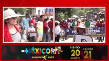 ¡Con desfile cultural celebran la Feria Patronal en La Libertad, Comayagua!