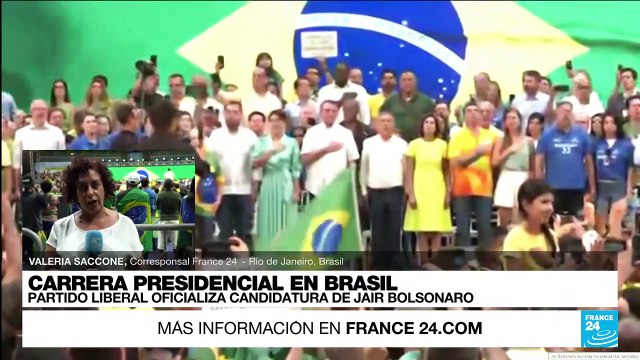 Informe desde Río de Janeiro: es oficial la candidatura de Jair Bolsonaro a la reelección