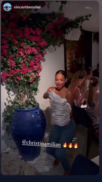 M Pokora et Christina Milian : Soirée trés arrosée à St-Trop avec un célèbre couple